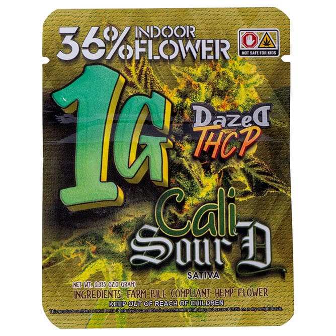 Dazed THCP Premium Indoor Flower 1g – Cali Sour D