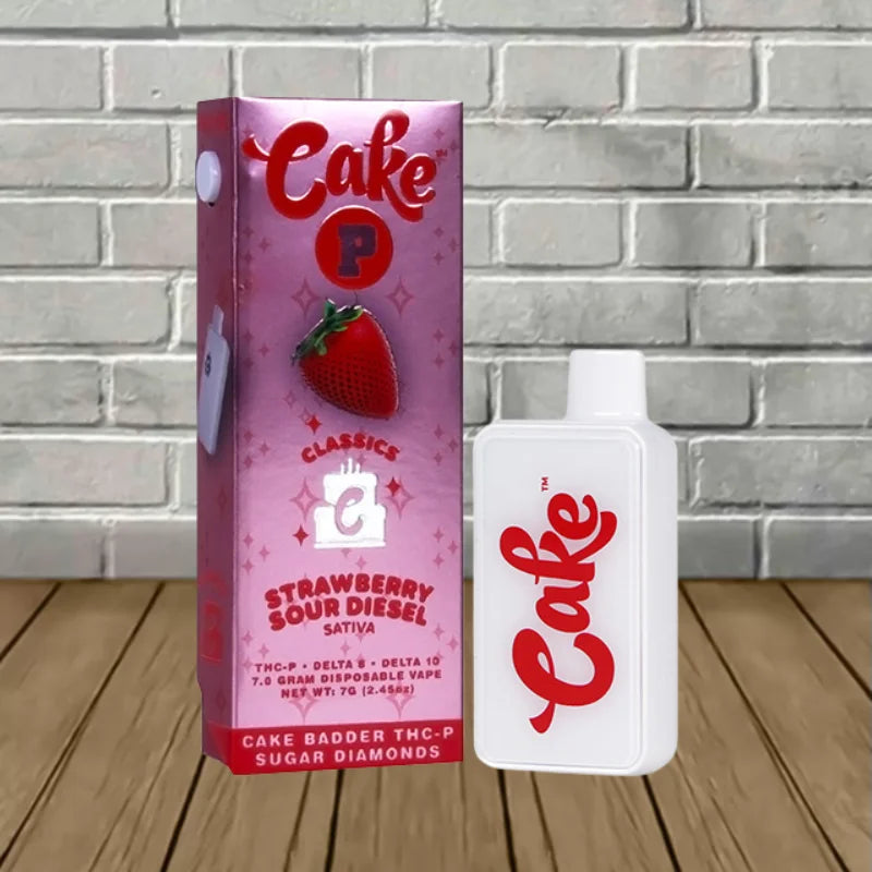 Cake P Classics D8 + THCP Sugar Diamonds Disposable 7g