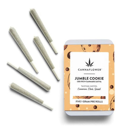 Cannaflower Jumble Cookie Pre-roll 5 Pack Best Sales Price - Pre-Rolls