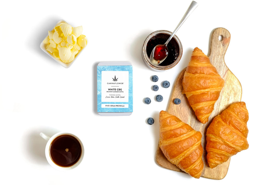 Cannaflower White CBG Pre-roll 5 pack Best Sales Price - Pre-Rolls