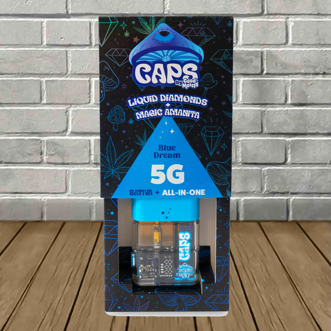 Caps All-In-One Liquid Diamonds + Magic Amanita 5g Disposable Best Sales Price - Vape Pens