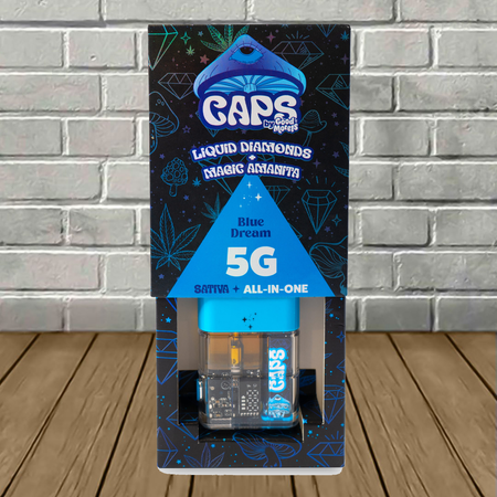 Caps All-In-One Liquid Diamonds + Magic Amanita 5g Disposable Best Sales Price - Vape Pens