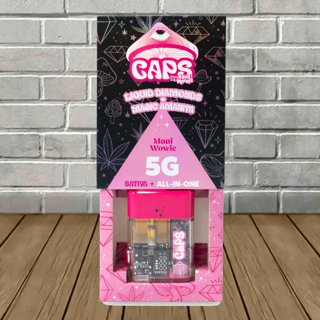 Caps All-In-One Liquid Diamonds + Magic Amanita 5g Disposable Best Sales Price - Vape Pens