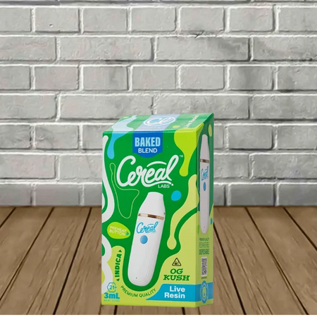 Cereal Labs Live Resin Baked Blend Disposable 3g Best Sales Price - Vape Pens