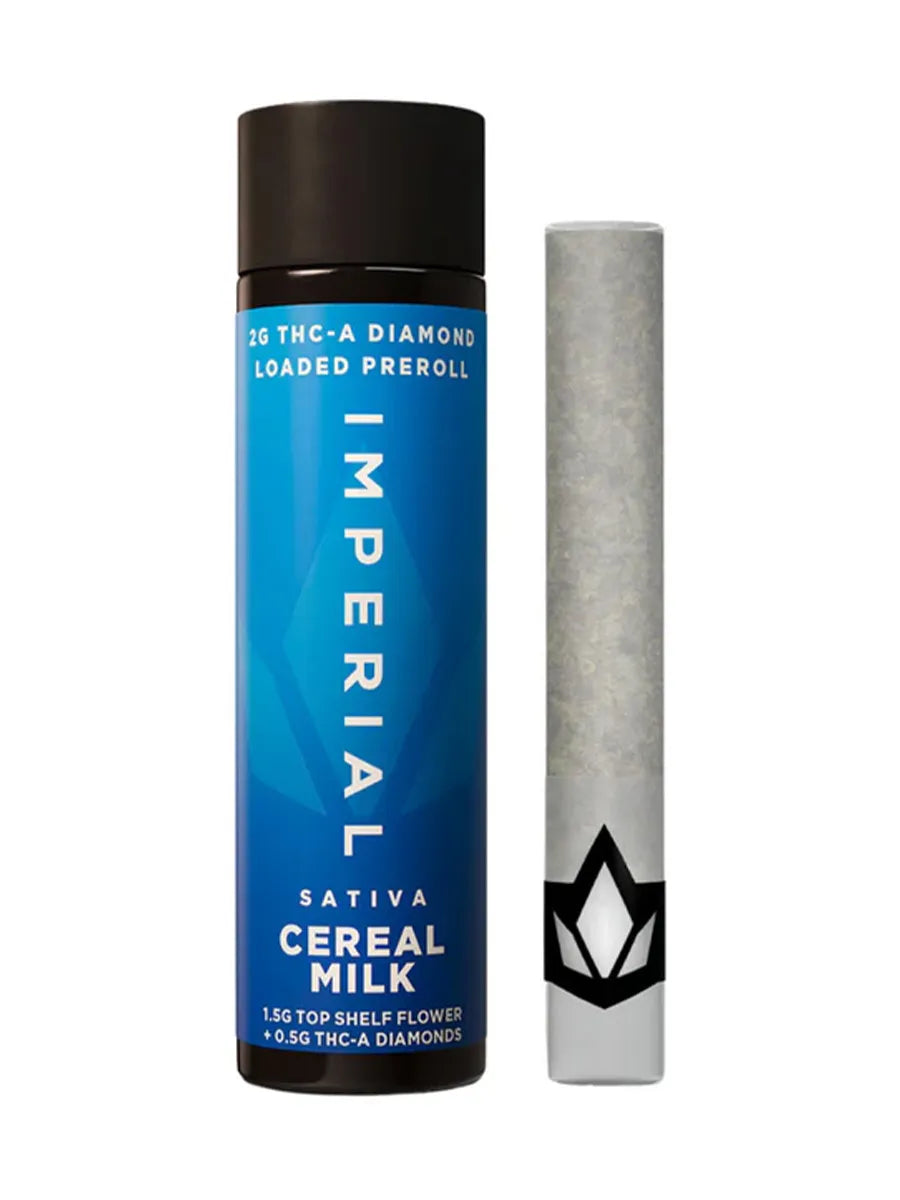 Cereal Milk Imperial THCA Diamond Loaded Pre-Roll 2G