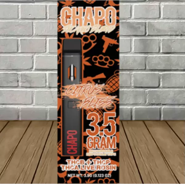 Chapo Extrax Live Rosin Sicario Blend Disposable Vape 3.5g Best Sales Price - Vape Pens