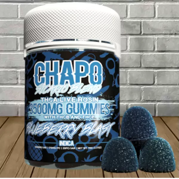 Chapo Extrax Live Rosin Sicario Blend Gummies 3500mg Best Sales Price - Gummies