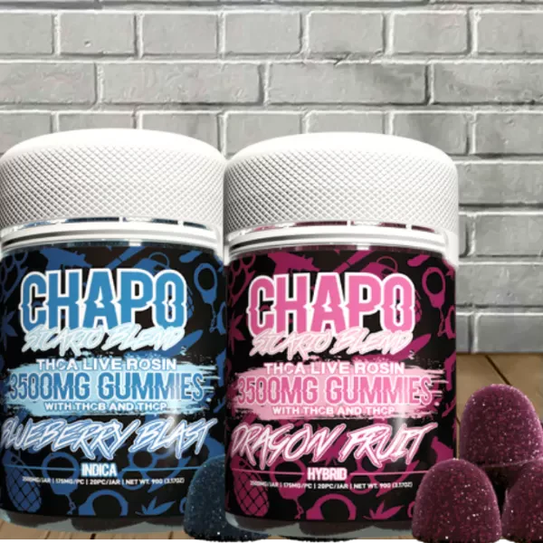 Chapo Extrax Live Rosin Sicario Blend Gummies 3500mg Best Sales Price - Gummies