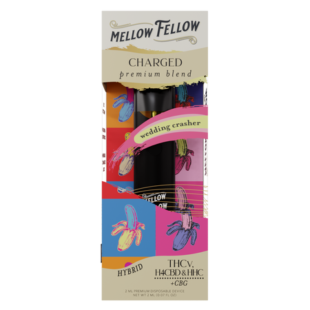 Mellow Fellow Charged Blend 2ml Disposable Vape Wedding Crasher Best Sales Price - Vape Pens