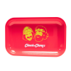 C&C Metal Rolling Tray - Red Faces