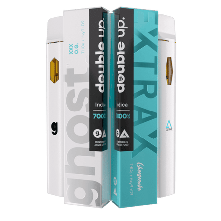 THCA Disposable 2 Pack (Two 3.5G Devices) Ghost Best Sales Price - Vape Pens