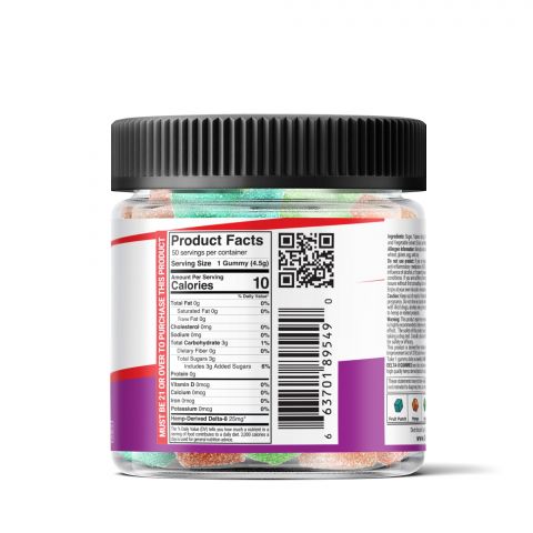 Chill Plus Delta-8 Extreme Fruity Mix Gummies 1250X Best Sales Price - Gummies