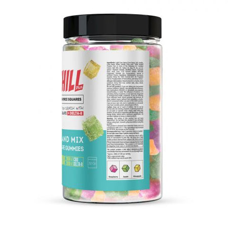 Chill Plus Delta-8 Square Gummies Island Mix 4000X Best Sales Price - Gummies