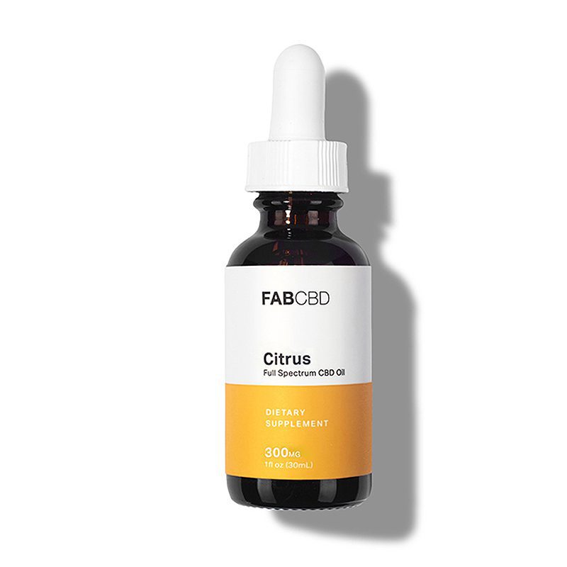 FAB CBD CBD Oil Citrus Flavor Best Sales Price - Tincture Oil