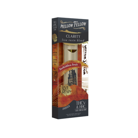 Mellow Fellow Clarity Blend 2ml Live Resin Disposable Vape Forbidden Fruit Best Sales Price - Vape Pens