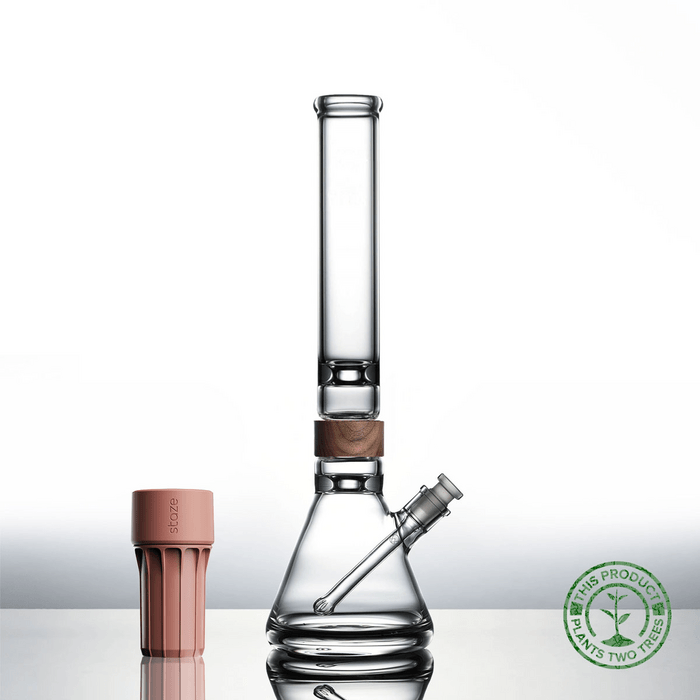 16" Classic Beaker Bong  & Staze Preserve Jar