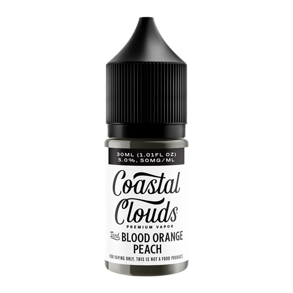 Blood Orange Peach Iced Coastal Clouds Salt Nic