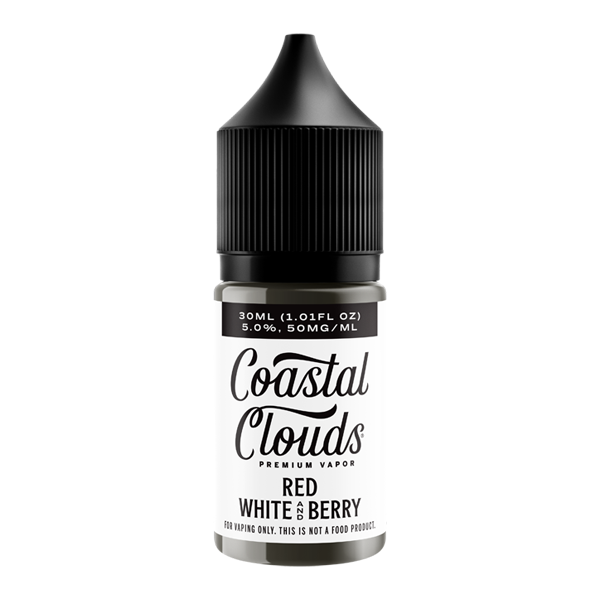 Red White & Berry Coastal Clouds Salt Nic