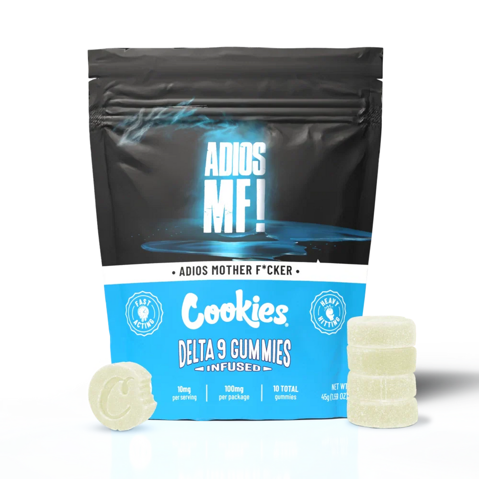 Delta 9 Gummies – Adios MF – Cookies