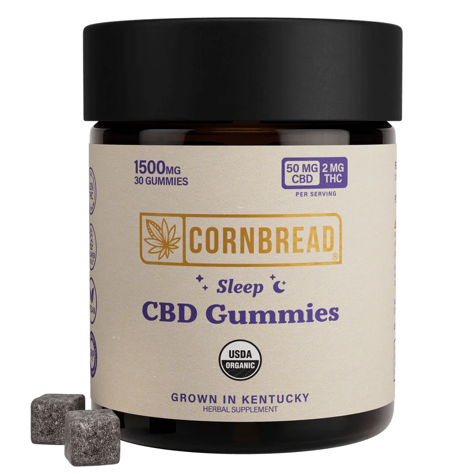 Cornbread Sleep CBD Gummies 1500mg
