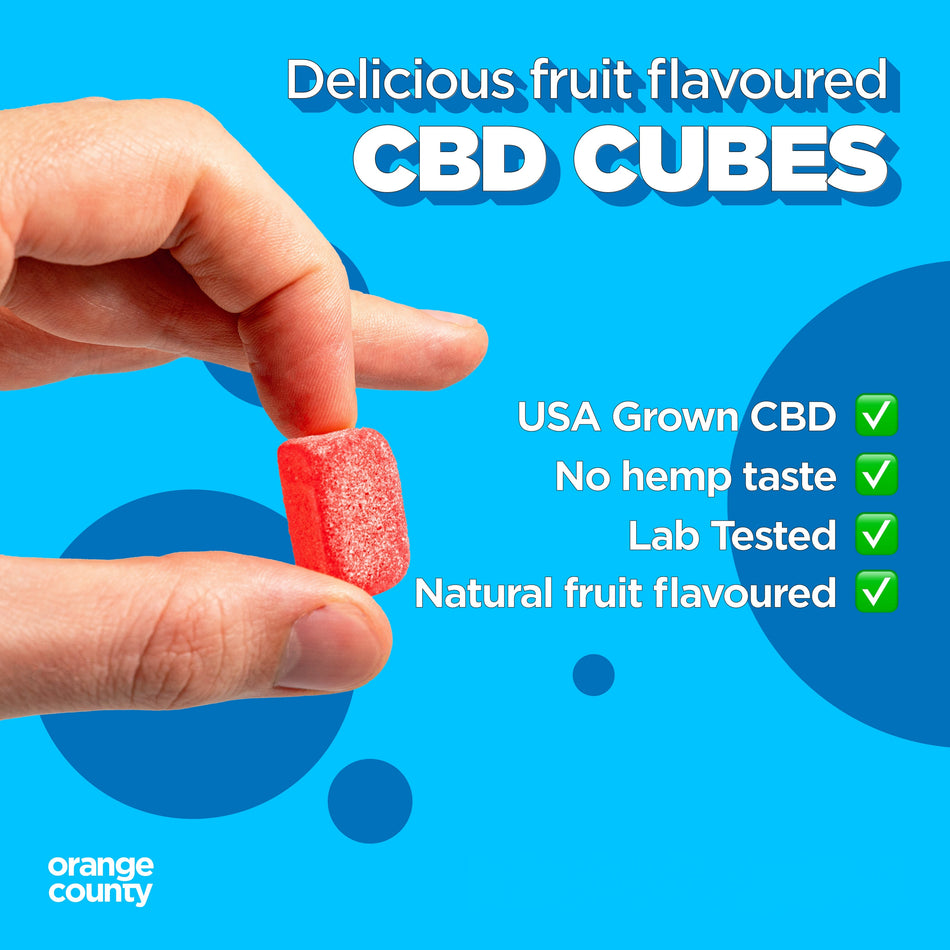 5-Pack | 200mg CBD Gummy Cubes Grab Bags* (Save 80%)