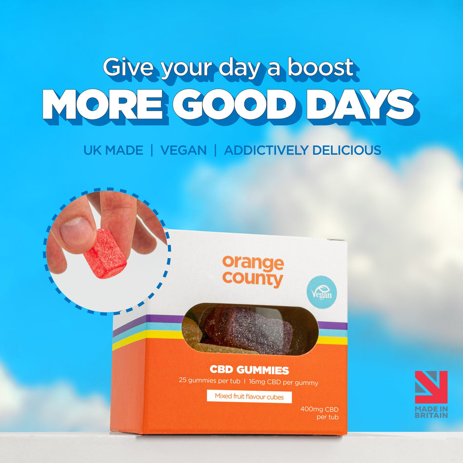 CBD Gummy Cubes (Small Tub)