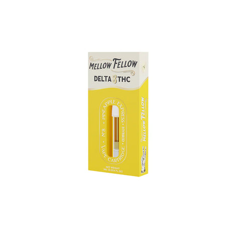 Mellow Fellow Delta 8 1ml Vape Cartridge Pineapple Express Best Sales Price - Vape Cartridges