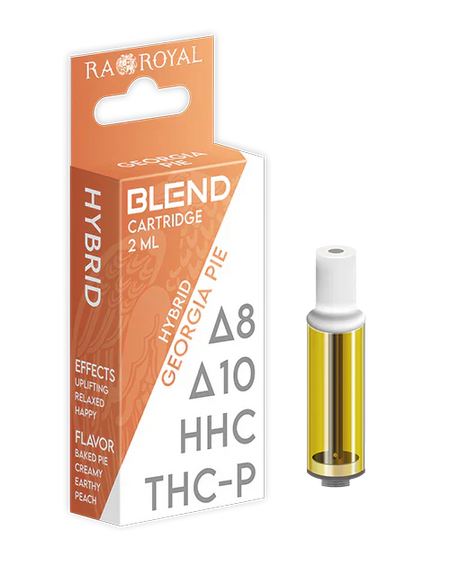 RA Royal CBD | Delta 8 + THC-P + Delta 10 + HHC Blend Vape Cartridge - 2mL Best Sales Price - Vape Cartridges