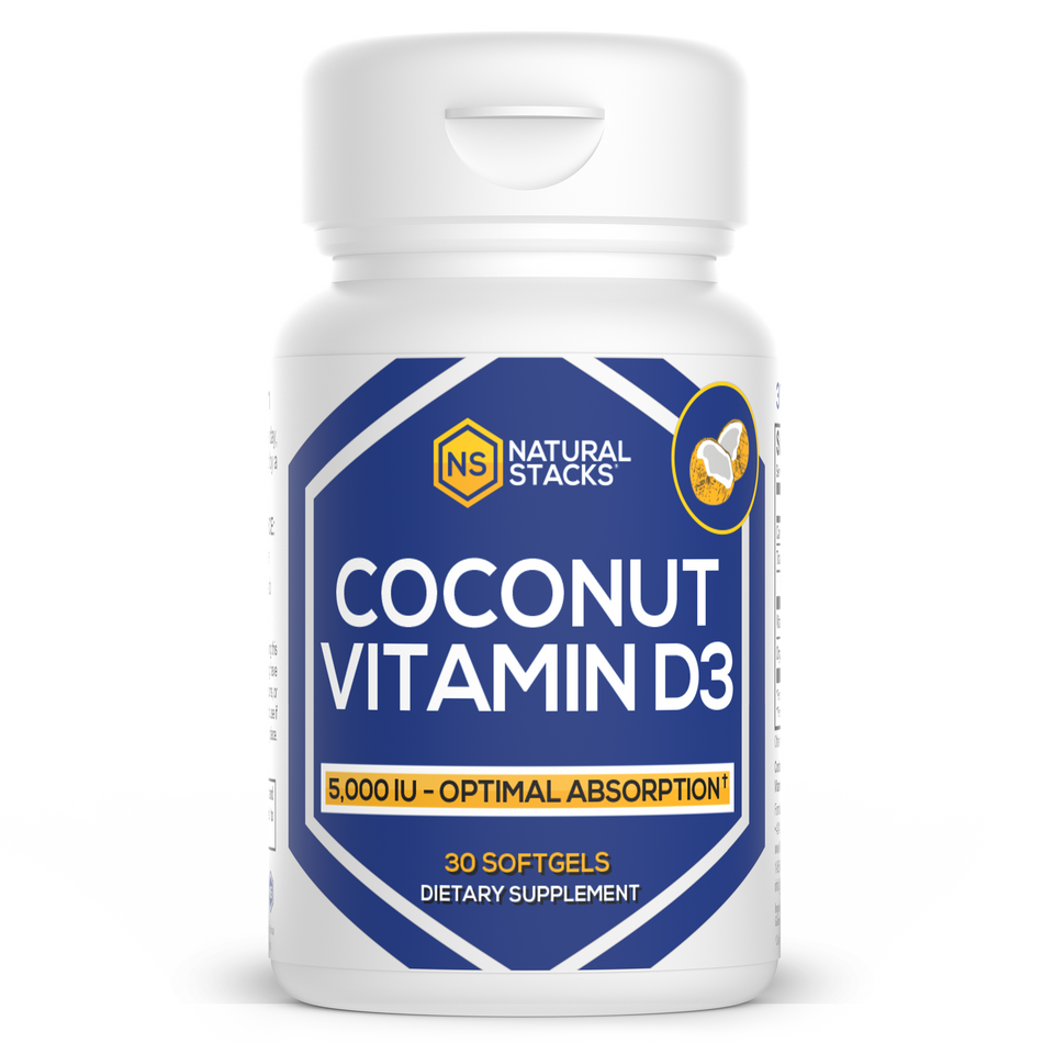 Vitamin D3 w/ Organic Coconut Oil