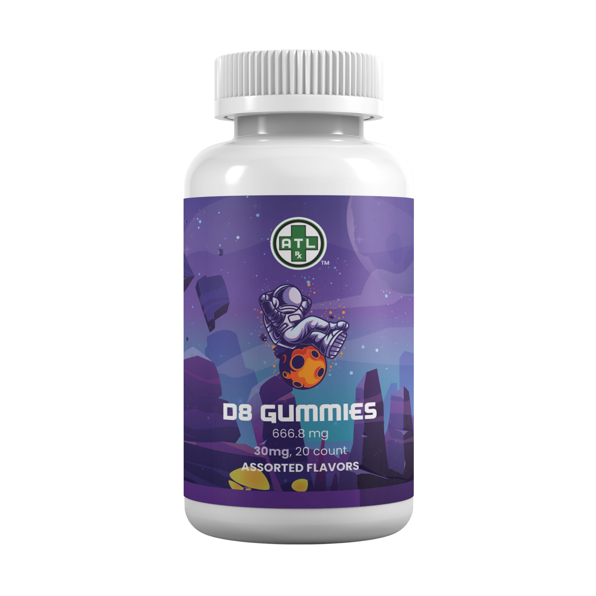 ATLRx Delta 8 Gummies 30 MG Best Sales Price - Gummies