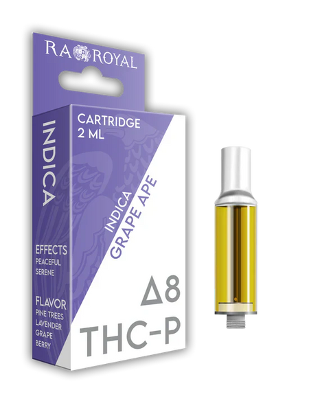 RA Royal CBD | Delta 8 + THC-P Vape Cartridge - 2mL Best Sales Price - Vape Cartridges
