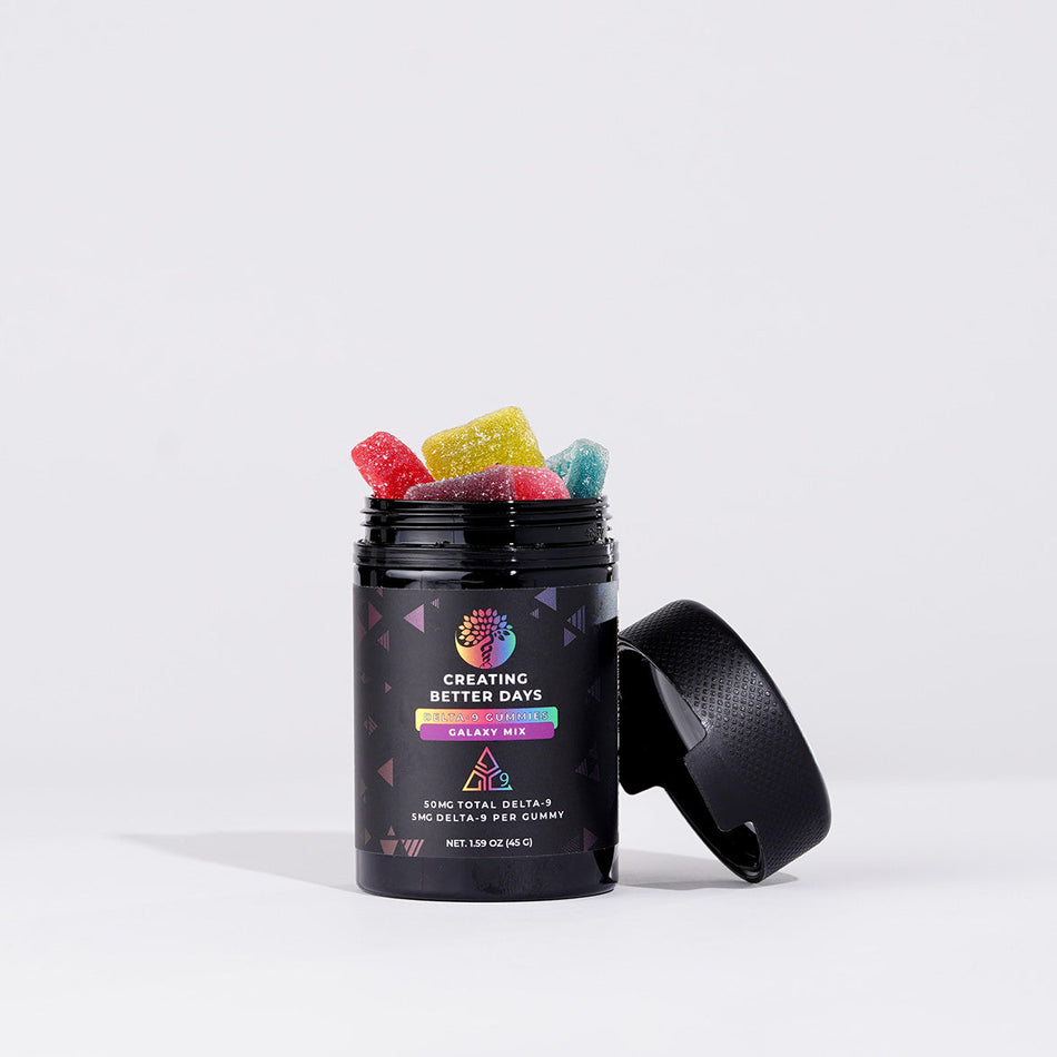 Galaxy Mix Vegan Delta 9 Gummies 50MG - Micro Dose