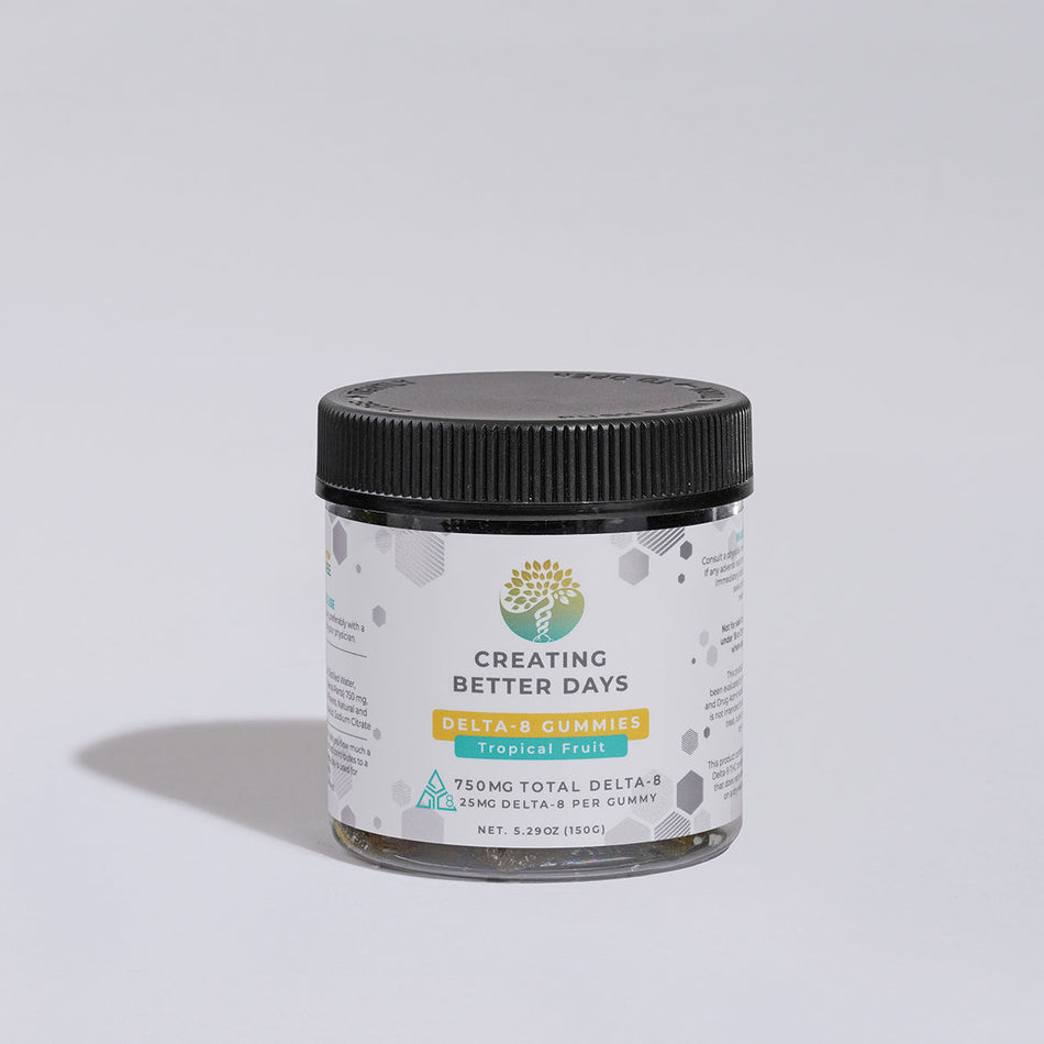 Tropical Fruit Delta 8 Gummies 750 MG