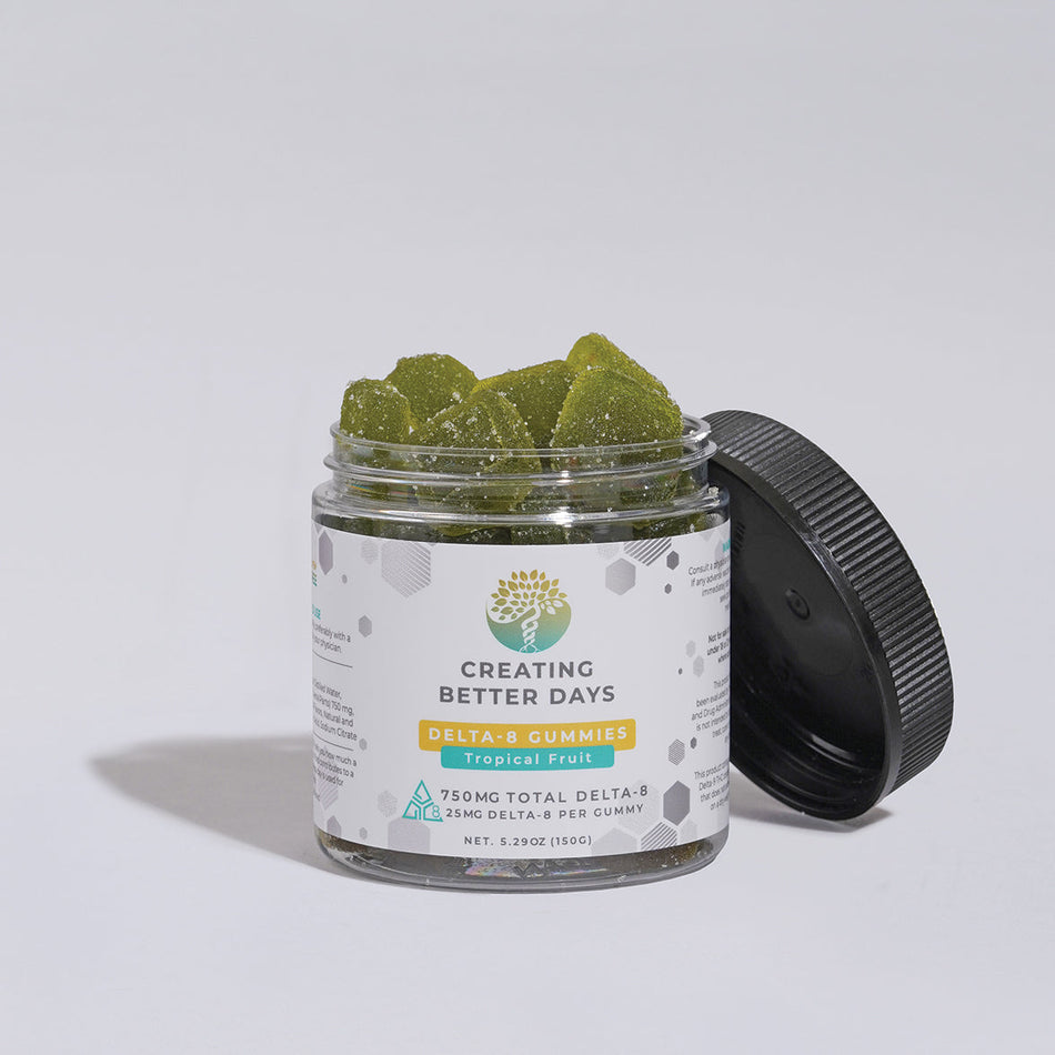 Tropical Fruit Delta 8 Gummies 750 MG