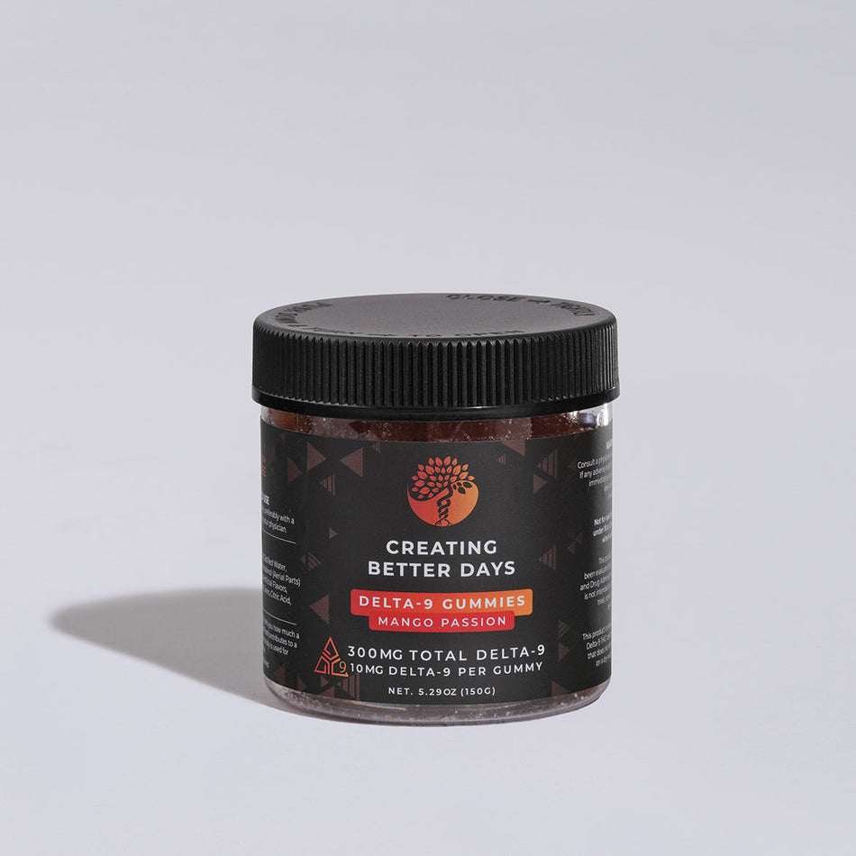 Mango Passion Delta 9 Gummies 300 MG