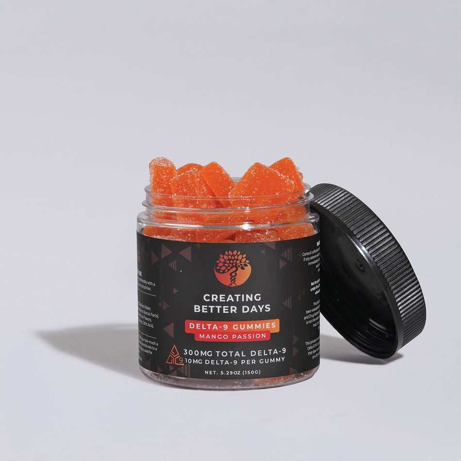 Mango Passion Delta 9 Gummies 300 MG