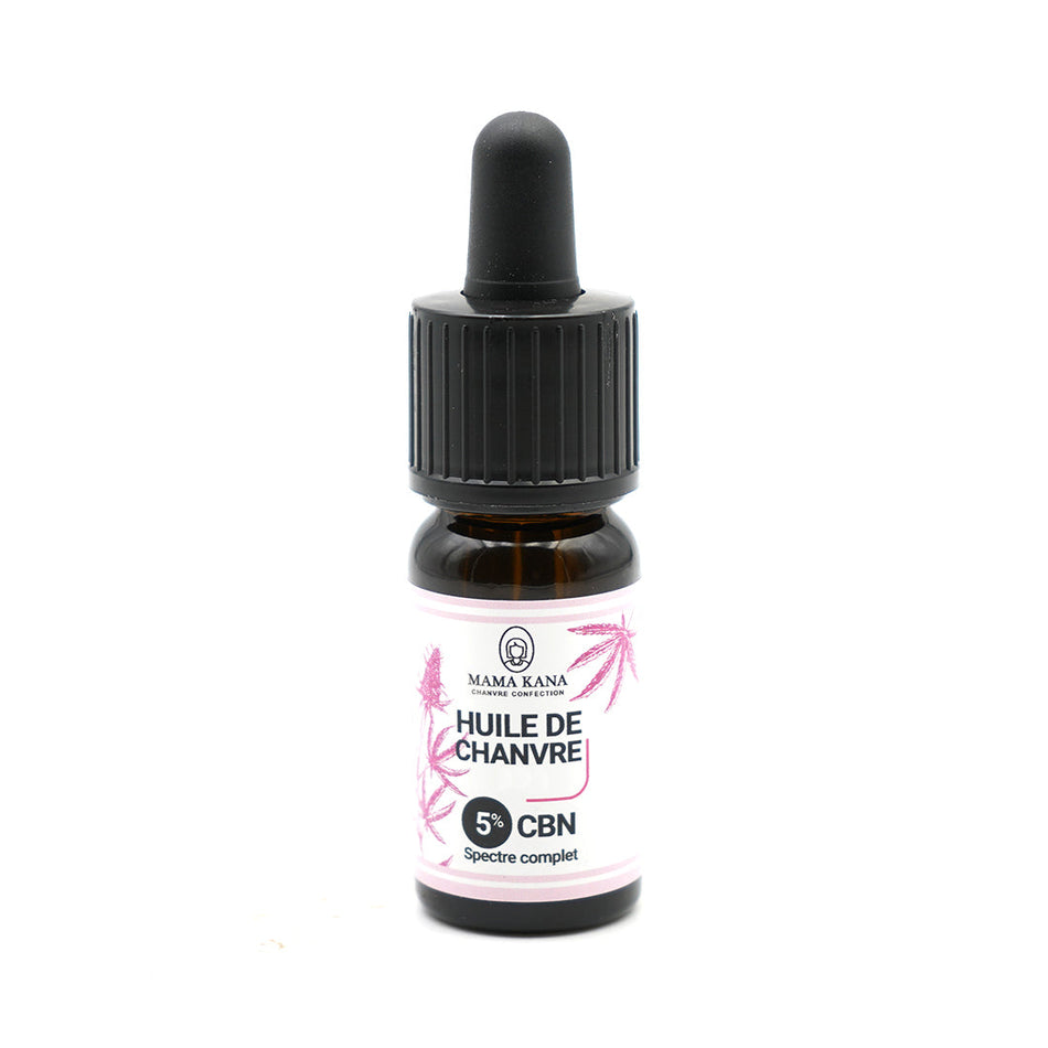 MAMA KANA CBD Huile de Chanvre CBN 5% + CBD 5% 🇫🇷