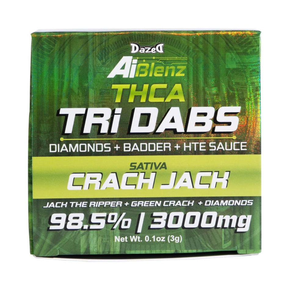 Dazed Ai Blenz THCa Tri-Dabs 3g