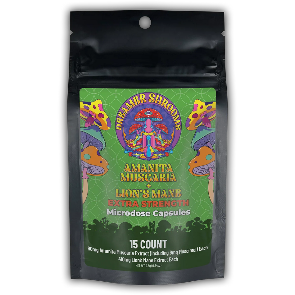 Amanita Muscaria Extract + Lion’s Mane Capsules