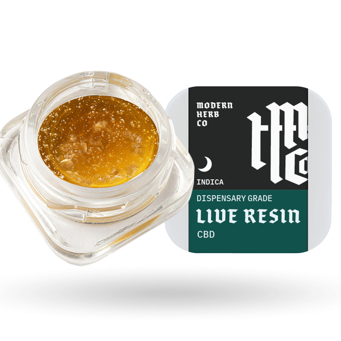 The Hemp Collect Live Resin CBD Dab: Pineapple Kush (Indica) - 2g