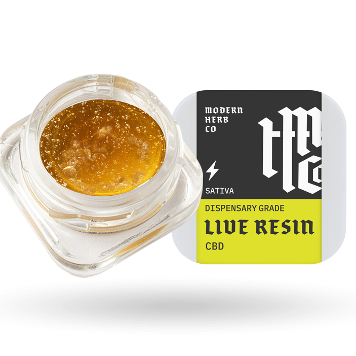 The Hemp Collect Live Resin CBD Dab: Hawaiian Haze (Sativa) - 2g