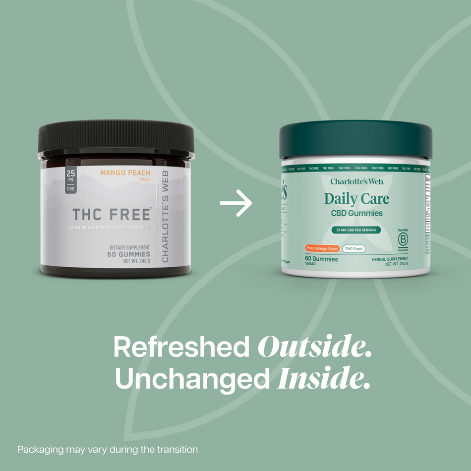 Charlotte's Web Daily Care THC-Free CBD Gummies