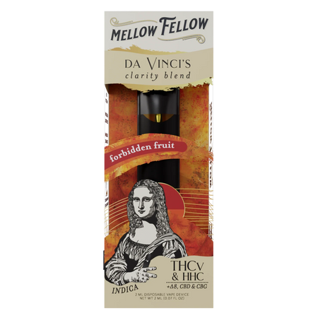 Mellow Fellow da Vinci's Clarity Blend 2ml Disposable Vape Forbidden Fruit Best Sales Price - Vape Pens