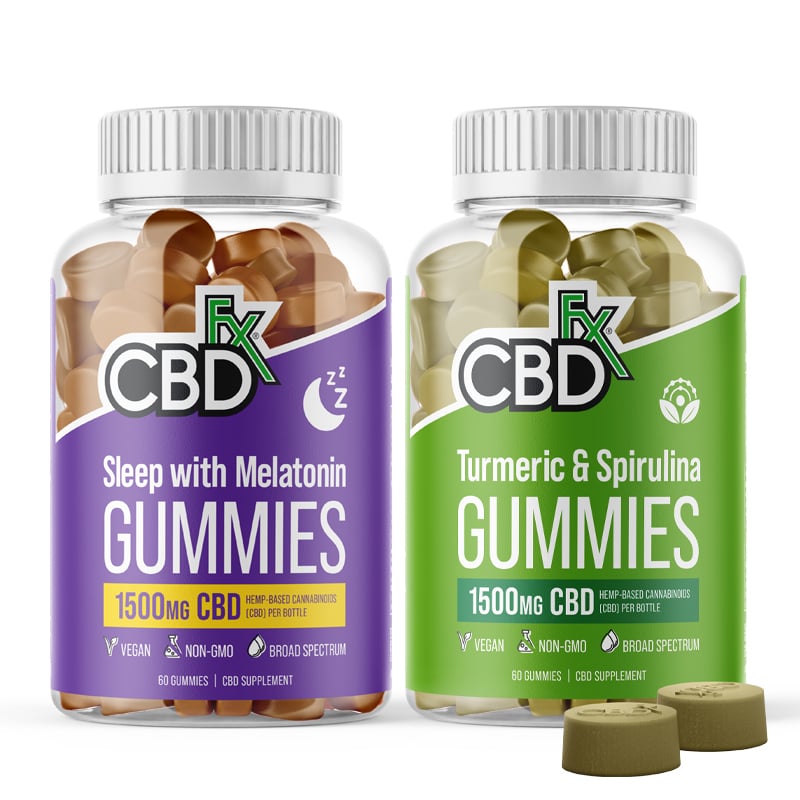 CBDfx Day & Night CBD Gummy Set