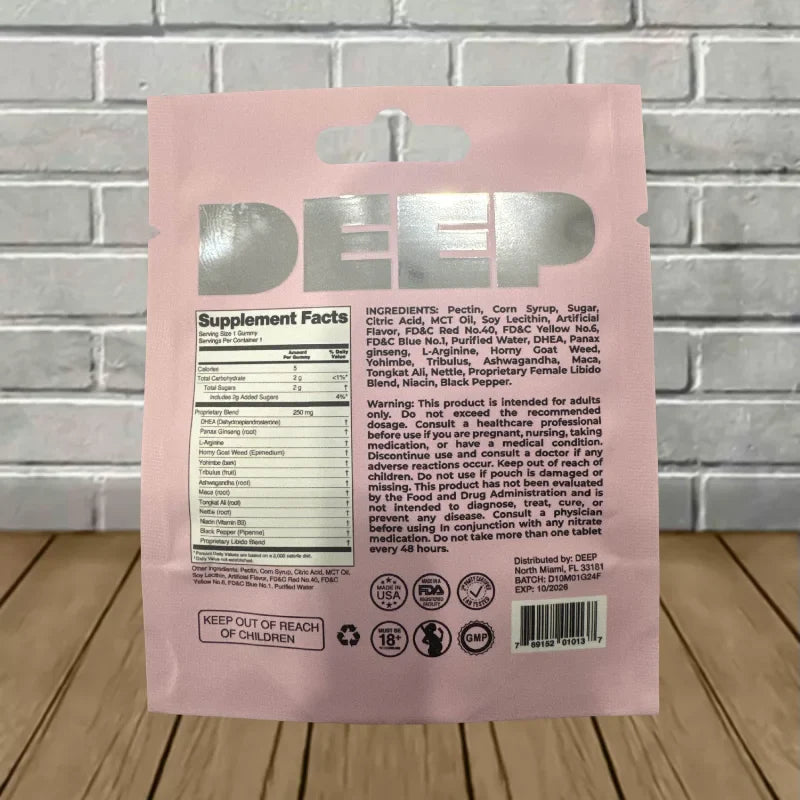 Deep for Her Chew Gummy – Sexual Enhancement