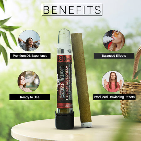 Green Herbal Care GHC Delta-8 THC Blunt Best Sales Price - CBD