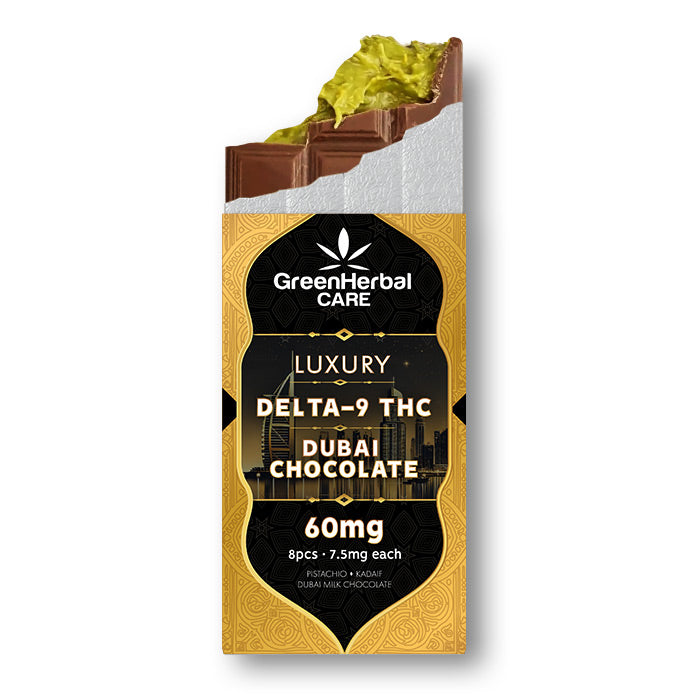 GHC Delta-9 THC Dubai Chocolate