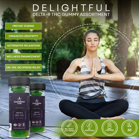 Green Herbal Care GHC Delta-9 THC Gummies Best Sales Price - Edibles