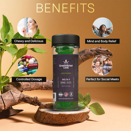 Green Herbal Care GHC Delta-9 THC Gummies Best Sales Price - Edibles