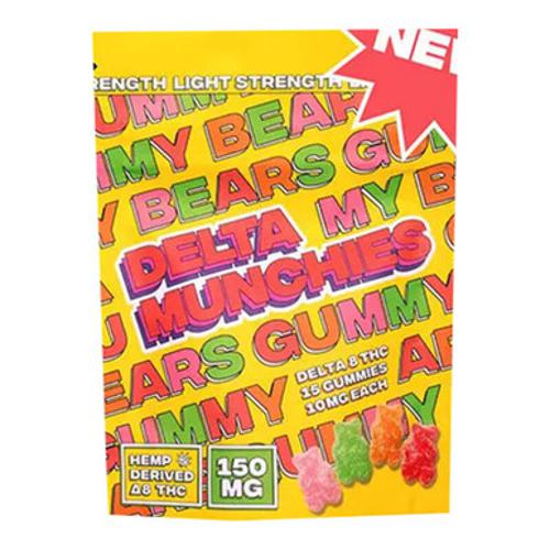 Delta Munchies - Delta 8 Edible - Gummy Bears Gummies - 10mg-30mg Best Sales Price - Gummies